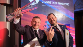 živnostník 2023 (Zleva) Ladislav Michalík a Jindřich Houžvička